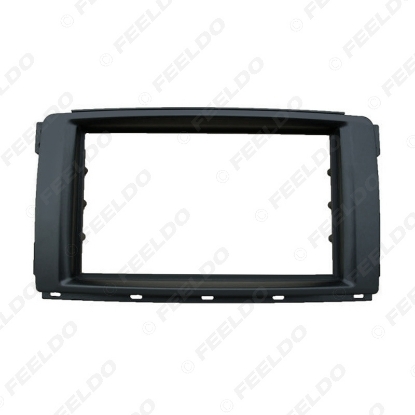 Picture of 2Din Car Stereo Radio Panel Fascia Stereo Frame Trim For Mercedes BENZ Smart 2010 Dash Refitting Kit