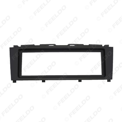 Picture of Car 1Din Stereo Radio Fascia Frame Trim Bezel for Mercedes BENZ C CLASS W204 2007-2011 Audio Dash Panel Frame Kit