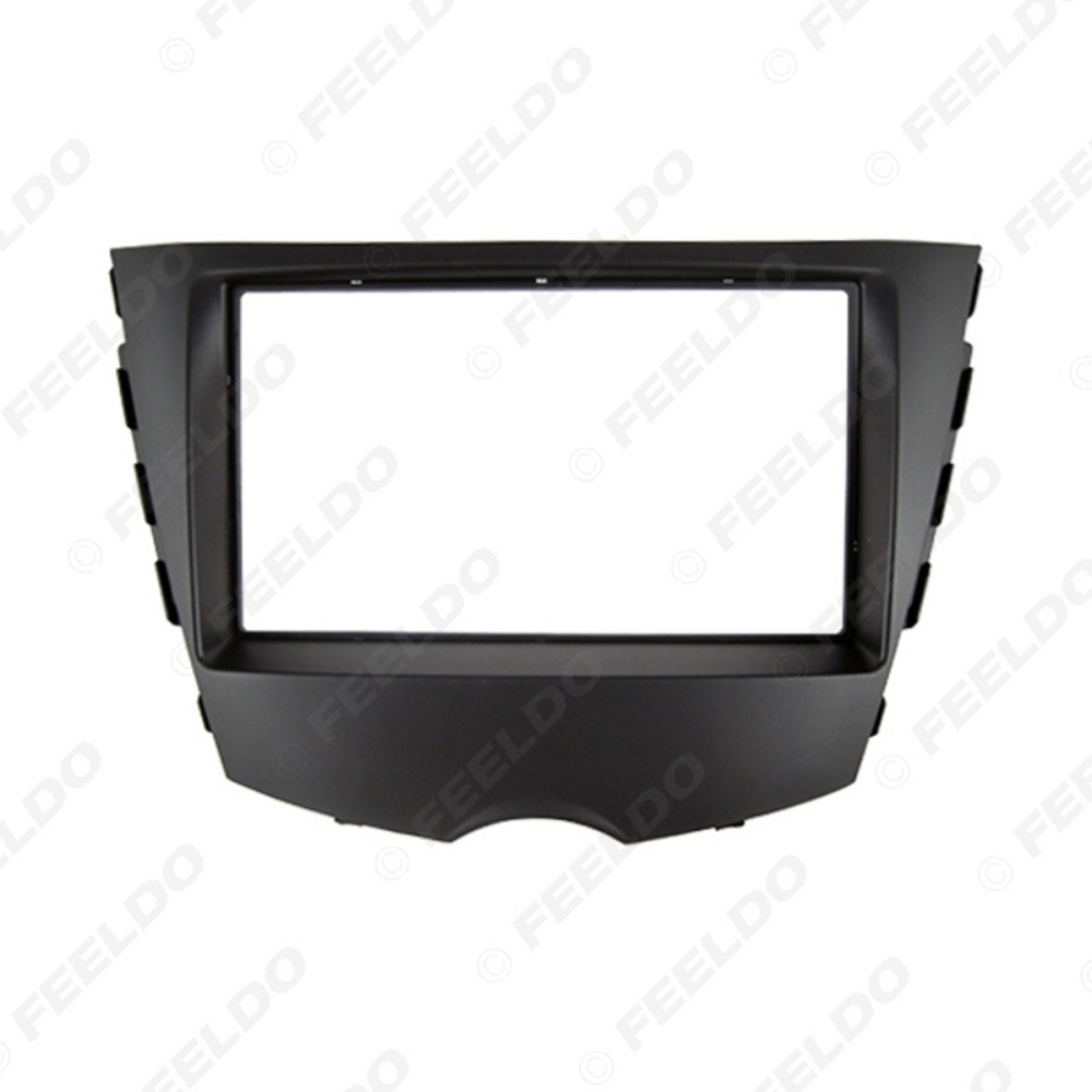Picture of Car CD/DVD Radio 2Din Fascia Frame Installation Kit For Hyundai Veloster 2011 Stereo Dashboard Refitting Panel Frame Bezel