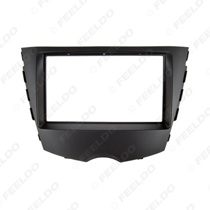 Picture of Car CD/DVD Radio 2Din Fascia Frame Installation Kit For Hyundai Veloster 2011 Stereo Dashboard Refitting Panel Frame Bezel