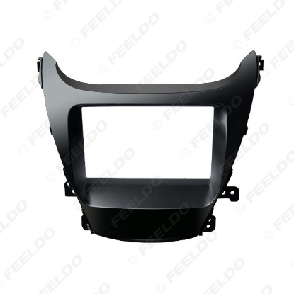Picture of Car 2Din Radio Fascia Frame Installation Kit for 2014 HYUNDAI Elantra (LHD) Stereo Refitting Dash Panel Frame Mount Kit