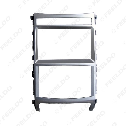 Picture of Car 2Din DVD Radio Fascia Frame for Hyundai IX-55 2008-2012 Veracruz 2007-2012 Stereo Face Panel Installation Trim Kit