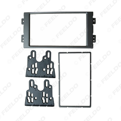 Picture of Car 2DIN Radio Panel Fascia Frame for MITSUBISHI Savrin 2001-2014 Stereo Face Frame Dash Mount Installaion Kit