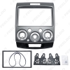 Picture of 2DIN Silver Car Refitting Stereo DVD Frame Fascia Dash Panel Installation Kits For Ford Everest/Ranger/Mazda BT-50