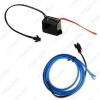 Picture of 2M 9-color Flexible Moulding EL Neon Glow Lighting Rope Strip With Fin For Car Decoration