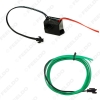 Picture of 2M 9-color Flexible Moulding EL Neon Glow Lighting Rope Strip With Fin For Car Decoration