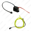 Picture of 2M 9-color Flexible Moulding EL Neon Glow Lighting Rope Strip With Fin For Car Decoration