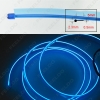 Picture of 2M 9-color Flexible Moulding EL Neon Glow Lighting Rope Strip With Fin For Car Decoration