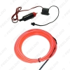 Picture of 3M Car Decoration Flexible Moulding EL Neon Glow Lighting Rope Strip With Fin And Cigar/Cigarette Lighter 9-color