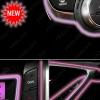 Picture of 3M Car Decoration Flexible Moulding EL Neon Glow Lighting Rope Strip With Fin And Cigar/Cigarette Lighter 9-color
