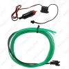 Picture of 5M Car Decoration Flexible Moulding EL Neon Glow Lighting Rope Strip With Fin And Cigar Lighter 9-color