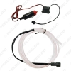 Picture of 2M Car Decoration Flexible Moulding EL Neon Glow Lighting Rope Strip With Fin And Cigar Lighter 9-color