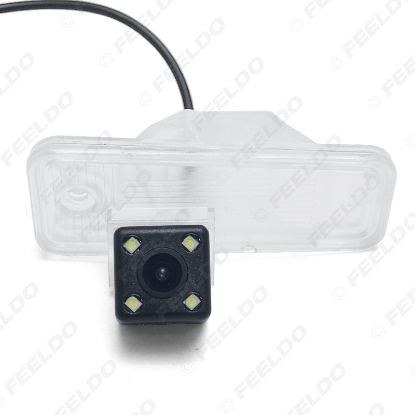 Picture of Car Backup Rear View CCD Camera With 4-LED For Hyundai New Santafe IX45 Parking Reversing Camera