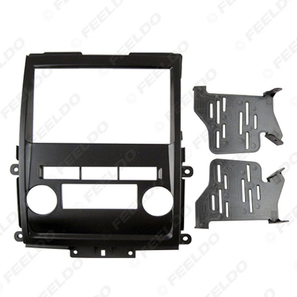 Picture of Black 2DIN Car Radio Panel Fascia Frame for Nissan Frontier Xterra 09-12 Suzuki Equator Stereo Dash Audio Fitting Adaptor Frame