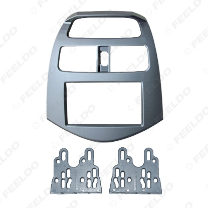 Picture of Car 2Din Refitting Stereo Radio Fascia Frame For Chevrolet Spark Daewoo Matiz Holden Barina Dash Fitting Panel Frame Mount Kit