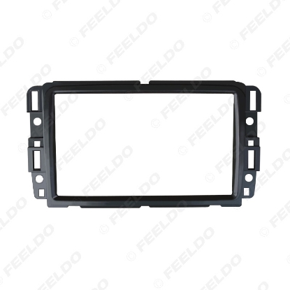 Picture of Car 2Din Radio Stereo DVD Fascia Frame For CHEVROLET Traverse BUICK Enclave GMC Acadia Dash Fitting Mount Panel Frame Trim Kit