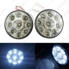 Picture of Car 9LED LED Light Round Daytime Running Light DRL With Automatic Switch E4 RL00 0087
