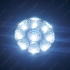 Picture of Car 9LED LED Light Round Daytime Running Light DRL With Automatic Switch E4 RL00 0087