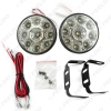 Picture of Car 9LED LED Light Round Daytime Running Light DRL With Automatic Switch E4 RL00 0087
