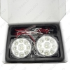 Picture of Car 9LED LED Light Round Daytime Running Light DRL With Automatic Switch E4 RL00 0087