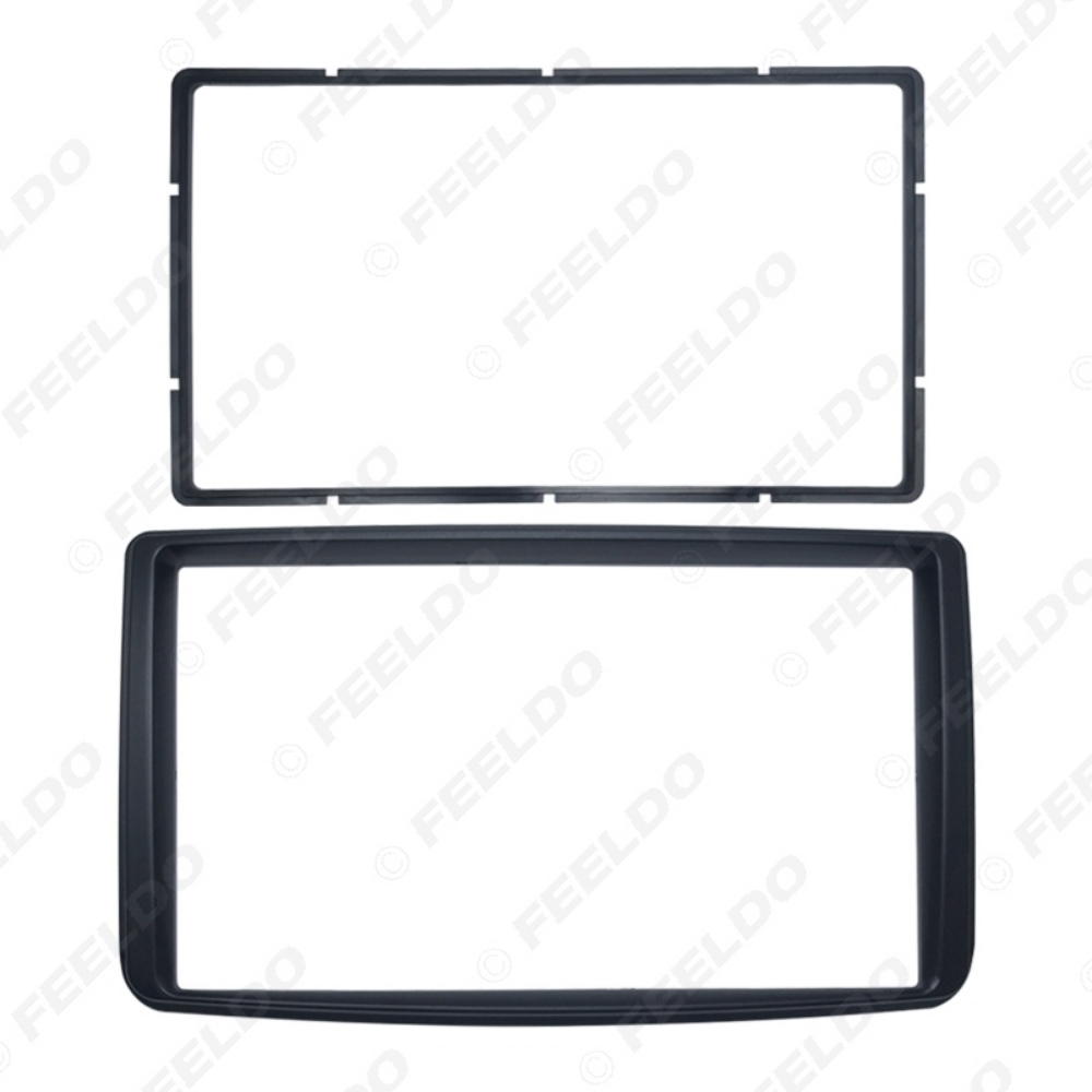 Picture of Car Stereo Radio 2Din Fascia Frame For HAIMA Qiubite/Cupid 2009+ Plate Trim Panel Dash Installation Mount Kit
