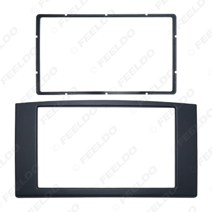 Picture of Car Audio Radio 2Din Fascia Frame For Toyota Reiz Stereo Plate Trim Panel Dash Installation Mount Kit