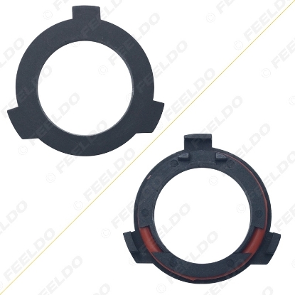 Picture of 2x H7 LED Headlight Bulb Holder Adapters For OPEL Astra G Honda CR-V Mazda Car Styling LED light Clip Retainer Base