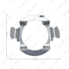 Picture of 2x H7 LED Headlight Lamp Retainers Metal Clip Holder For Audi A3 A4L A6L Q3 Q5 Q7 Sline Buick LED Bulb Base Adapter