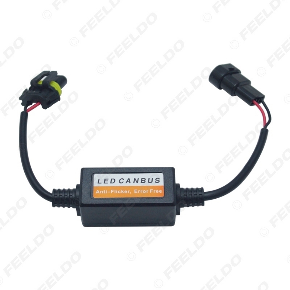 Picture of Car LED Headlamp Error Free Warning Canceller for 9005/9006/9012 LED Head Light Canbus Error Free Load Resistor