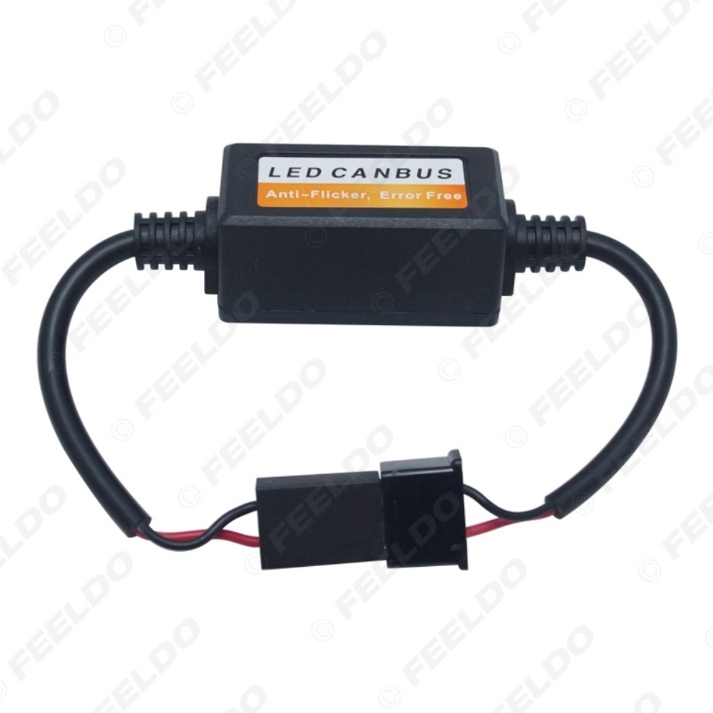 Picture of Car LED Head Light Warning Canceller Error Free Load Resistor for H7 LED Headlamp Canbus Error Free
