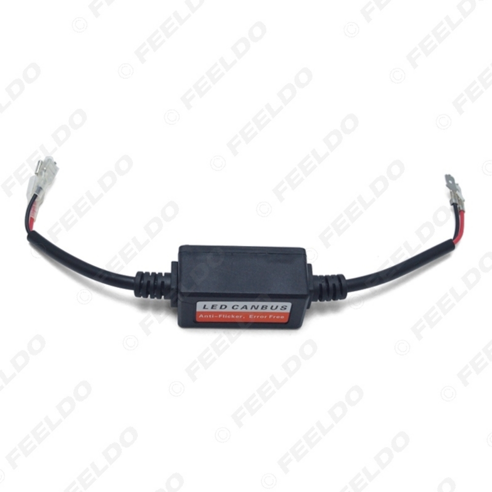 Picture of Car LED Light Warning Canceller Capacitor Error Free Load Resistor for H1 H3 LED Light Canbus Decoder