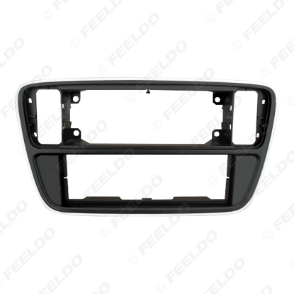 Picture of Car 1DIN Radio Fascia Frame For VOLKSWAGEN UP Skoda Citigo Seat Stereo Plate Panel Frame Dash Installation Bezel Kit