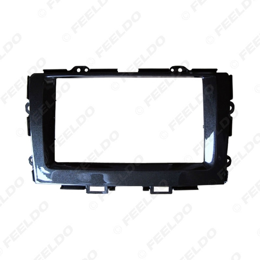 Picture of Car 2DIN Refitting Radio Fascia Panel Frame For HONDA Crider 2013-2018 Stereo Dashboard Face Frame Installation Mount Kit
