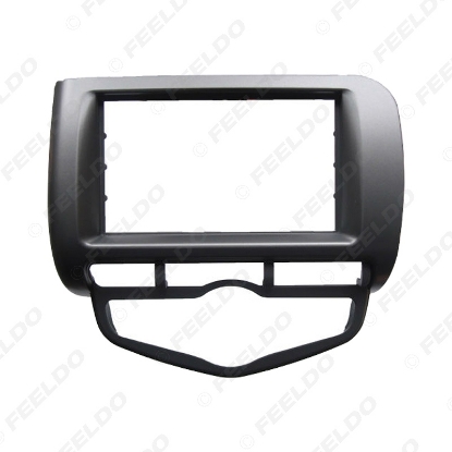 Picture of Car Radio Fascia Frame For Honda Fit Jazz 2002-2008 (Auto AC,RHD) Stereo DVD 2Din Dash Mount Installation Face Frame Kit