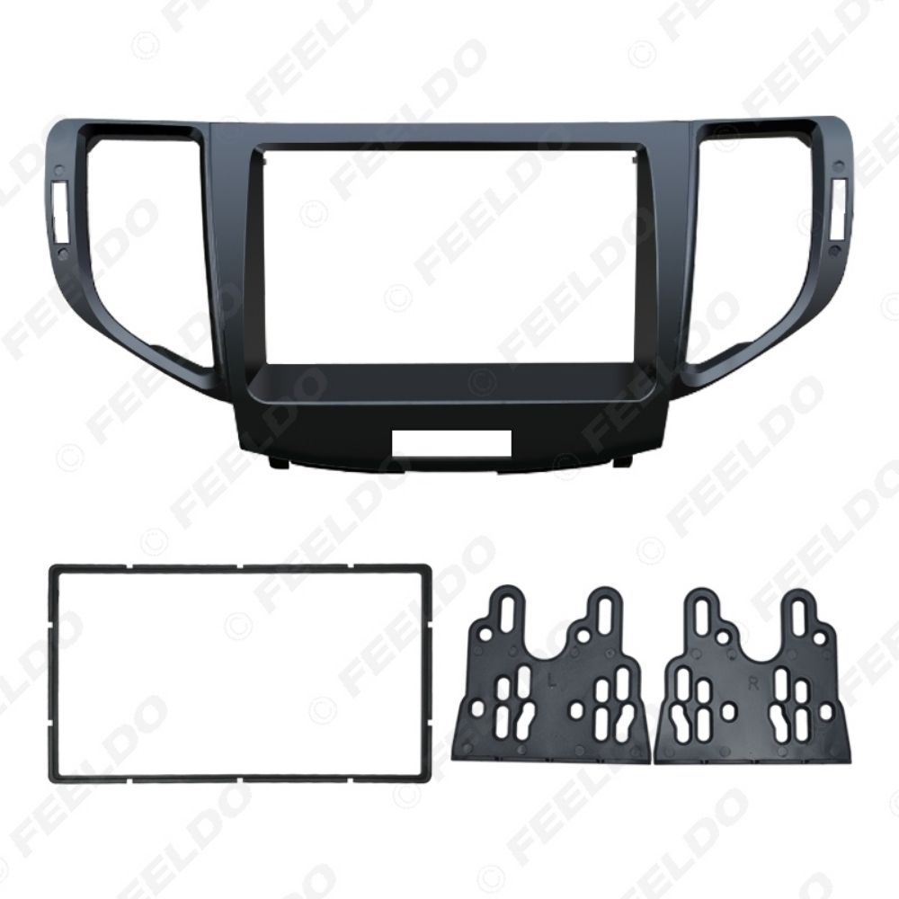 Picture of Car 2Din Radio CD/DVD Fascia Frame Panel Adapter For HONDA Accord ACURA TSX Dash Frame Installation Trim Kit