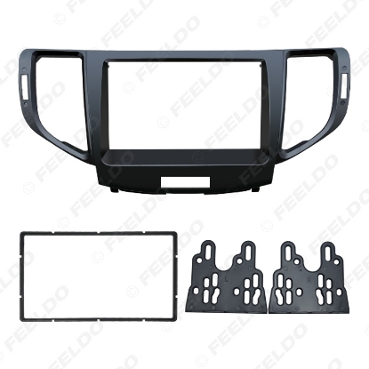Picture of Car 2Din Radio CD/DVD Fascia Frame Panel Adapter For HONDA Accord ACURA TSX Dash Frame Installation Trim Kit