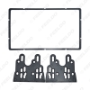 Picture of Car 2Din Radio CD/DVD Fascia Frame Panel Adapter For HONDA Accord ACURA TSX Dash Frame Installation Trim Kit