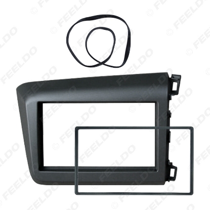 Picture of Car Radio Fascia Frame DVD 2Din Panel Stereo Interface Refit Installation Kit For HONDA Civic (RHD) 2011-2013 Dash Frame