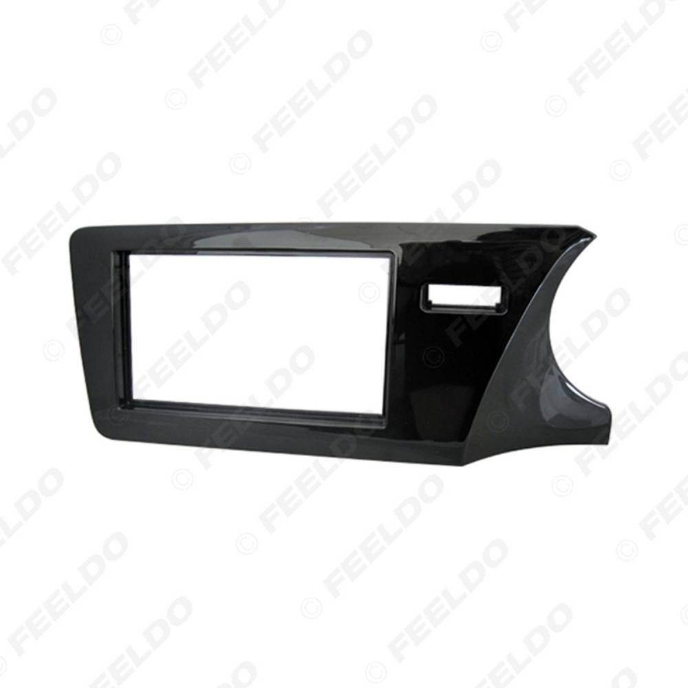 Picture of Car Radio Stereo Panel 2Din Fascia Fit For Honda City (RHD) 2014+ Radio Dash Mounting Installation Trim Kit Frame