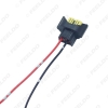 Picture of Car Headlight Lamp Holder H9 Base Bulb Socket Electrical Wire Connector Wiring Harness Plug Adapter