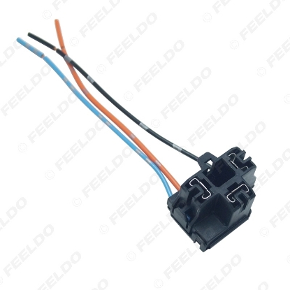 Picture of Auto Car Truck H4 Headlight Extension Light Connector Plug Socket Adapter H4 LED HID Light Wiring Harness