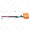 Picture of Car 5Pin Headlight Ceramic Socket Extension Plug LED HID Light Adapter With Wiring Harness Connector
