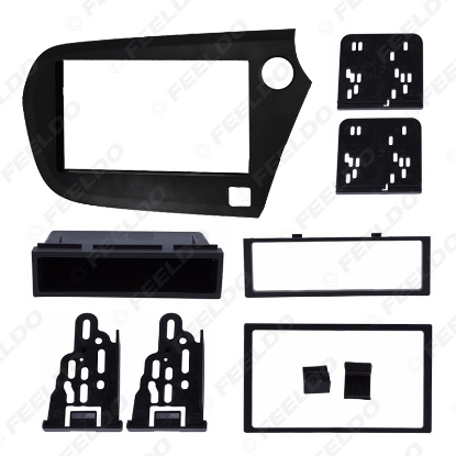Picture of Car 2Din Stereo Radio Panel Fascia Frame For Honda Insight RHD DVD/CD Dashboard Frame Installation Trim Kit