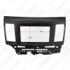 Picture of Black Car 2DIN Refitting DVD Frame DVD Panel Dash Kit Fascia Radio Audio frame for Mitsubishi Fortis and Lancer