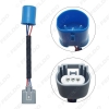 Picture of Car LED HID Headlight Ceramic Socket Plug Wiring Harness Connector 9004/9007 To H13 Bulb Socket Wiring Adapter Holder