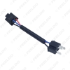 Picture of Car Headlight Cable H4 Male To Female Connector Plug Lamp Bulb Socket Automotive Wiring Adapter Holder