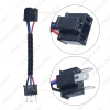 Picture of Car Headlight Cable H4 Male To Female Connector Plug Lamp Bulb Socket Automotive Wiring Adapter Holder