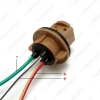 Picture of 2pcs/set Car LED Bulb Light 7443/7444/1891 Female & Male Socket Plug With 3-wire Extended Wire Connector