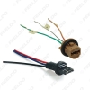 Picture of 2pcs/set Car LED Bulb Light 7443/7444/1891 Female & Male Socket Plug With 3-wire Extended Wire Connector
