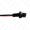 Picture of Car 7440/7441/1881 LED Bulb Light Male Socket Plug Adapter With 2-wire Extended Wire Connector Adapter